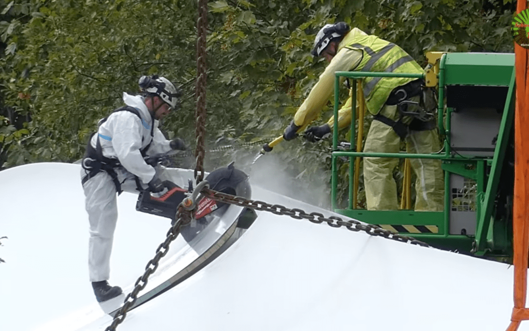 Rotorblattzerlegung auf der Sirnitz 2026