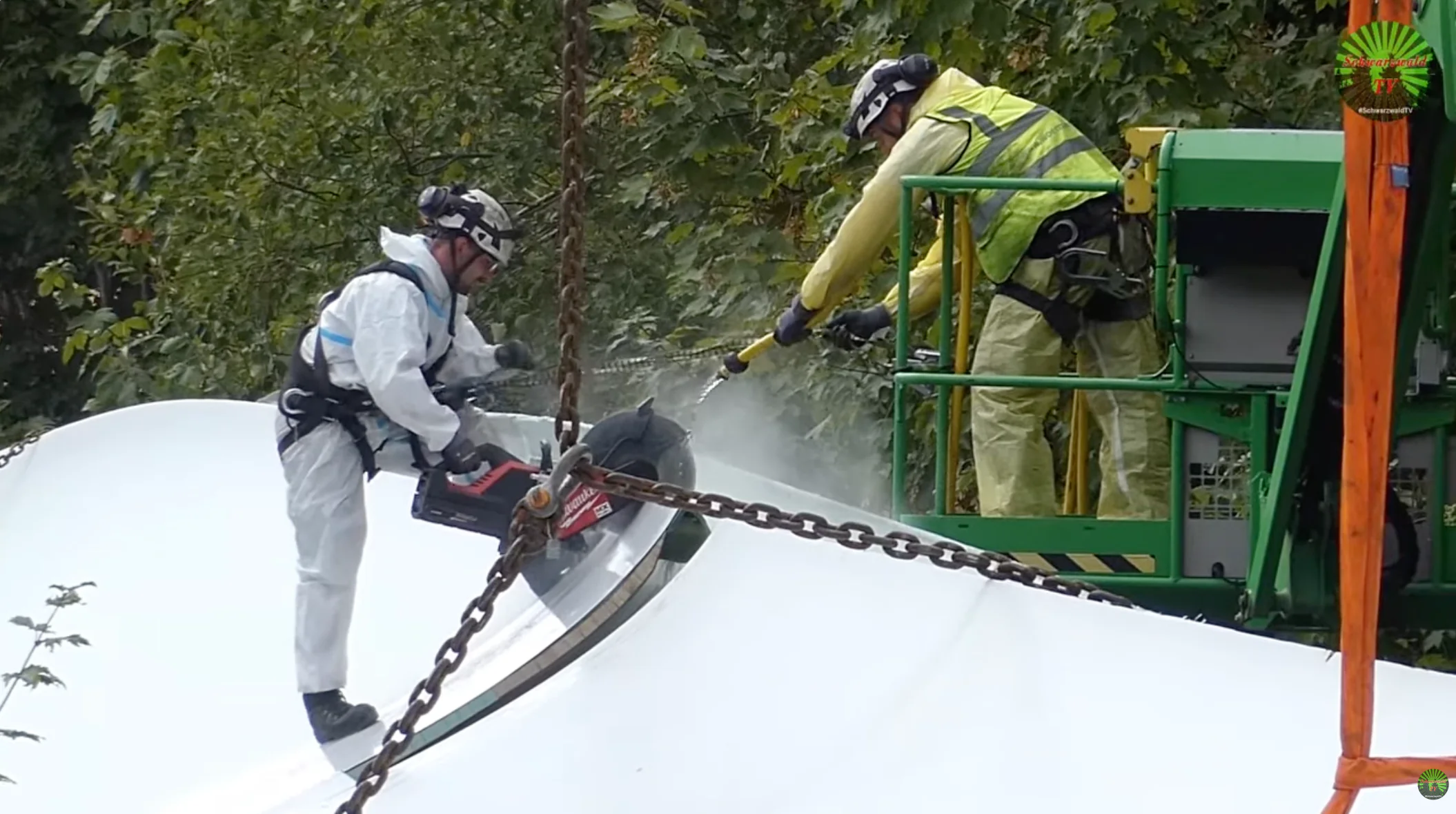 Rotorblattzerlegung auf der Sirnitz 2026