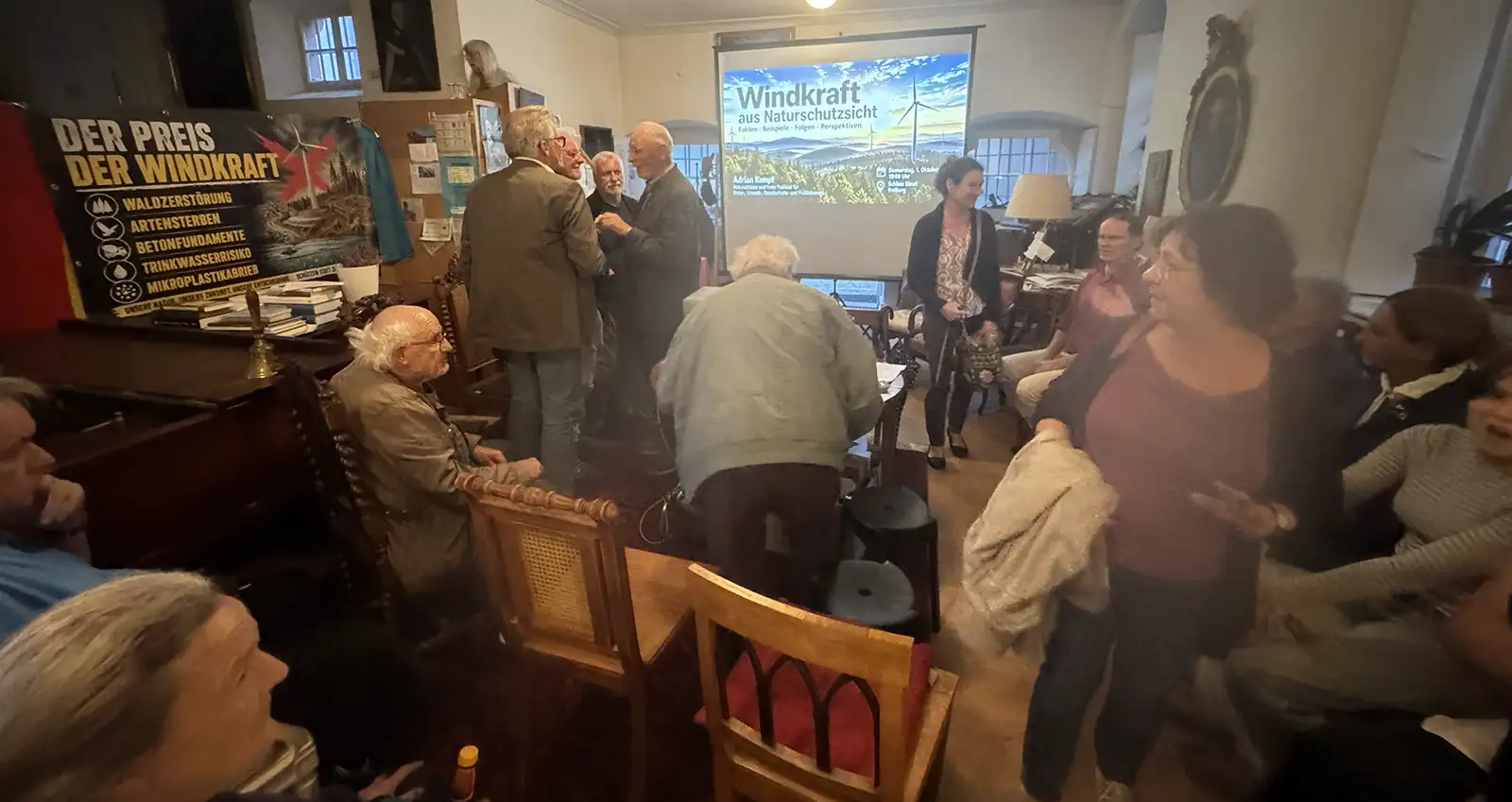 Windkraft in Ebnet: Kontroverser Abend